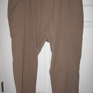 Nickel & Iron Performance Tech Cargo Pants Men's 38 x 30 Slim Fit Coyote Tan